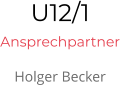 U12/1 Ansprechpartner Holger Becker